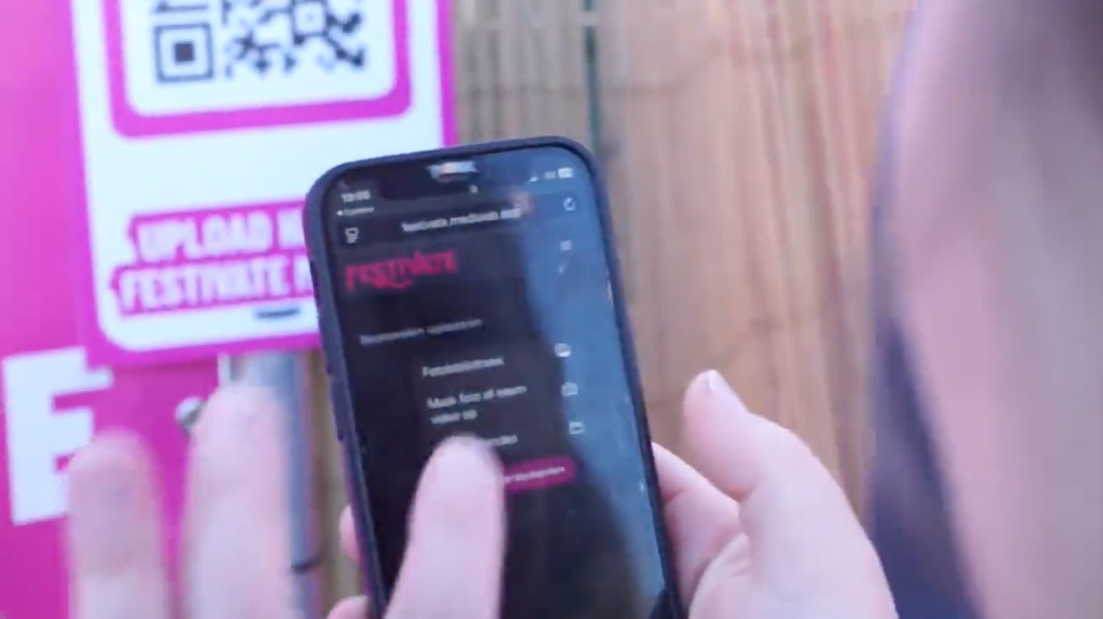 FESTIVATE PORTAL ON MOBILE