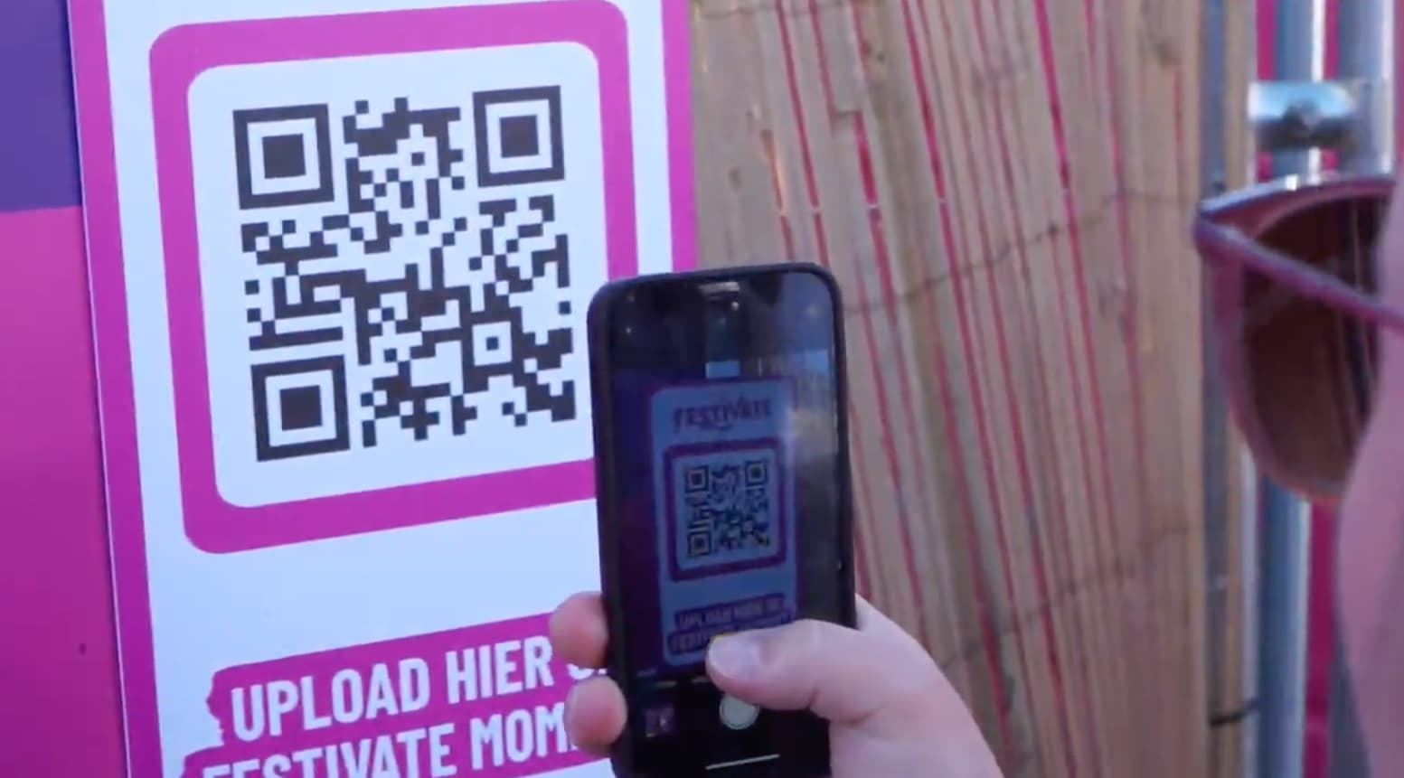 QR UPLOAD POINT ON THE GROUNDS